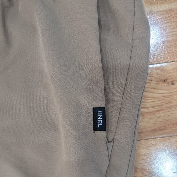 UNRL Performance Jogger Pants Khaki Mens Small Tall - Picture 10 of 10